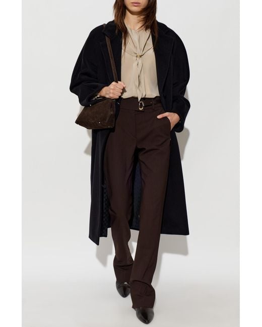 Max Mara Black 'Madame' Coat