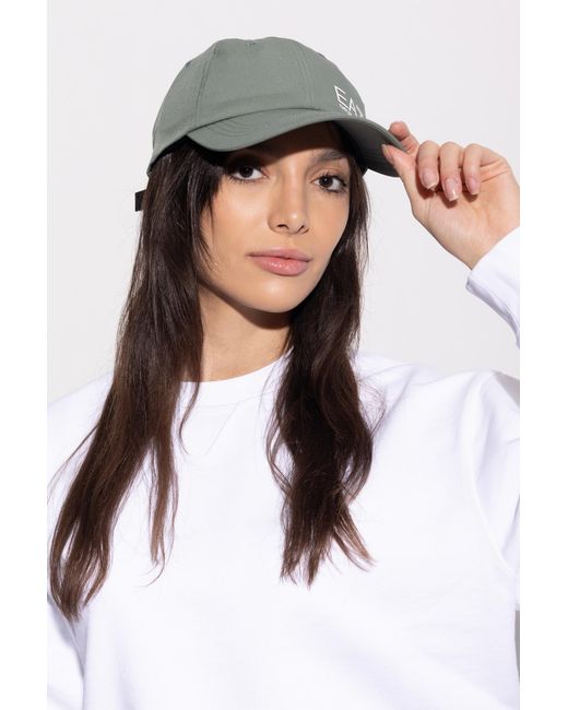 EA7 Green Baseball Cap