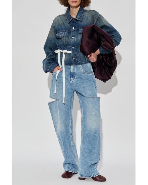 MM6 by Maison Margiela Blue Denim Jacket