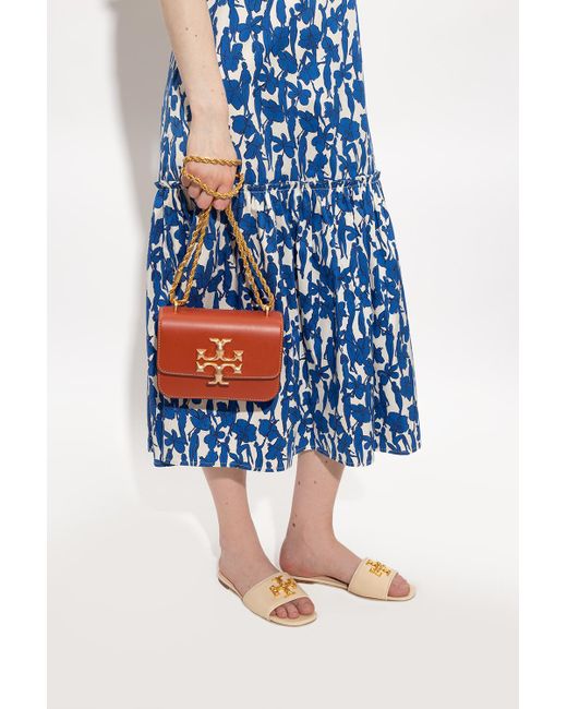 Tory Burch 'eleanor Small' Leather Shoulder Bag in Brown Lyst Australia