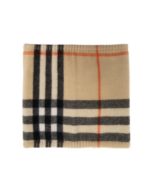 Burberry Brown Plaid Pattern Snood