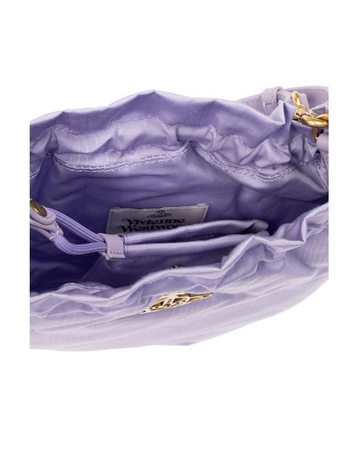 Vivienne Westwood Purple ‘Bucket’ Shoulder Bag