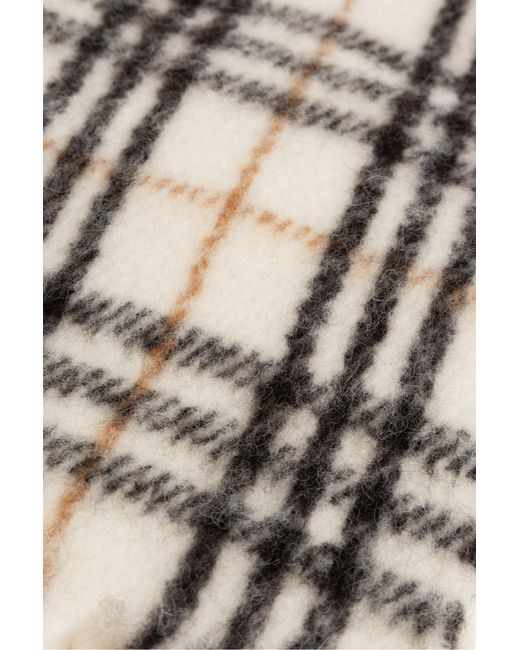 Burberry Natural Wool Scarf