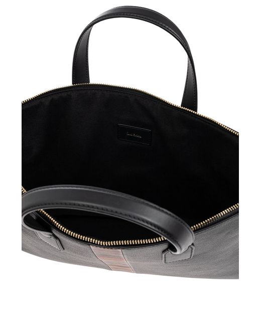 Paul Smith Black Handheld Document Bag for men