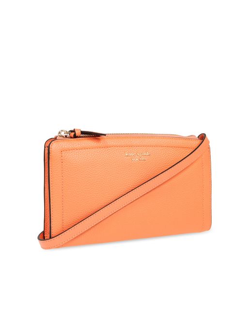 Kate Spade Orange Knott Shoulder Bag,