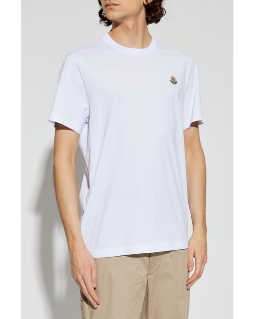 Moncler Natural 3-Pack Of T-Shirts for men
