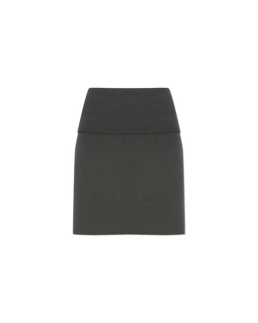 Samsøe & Samsøe Black A-Line Skirt