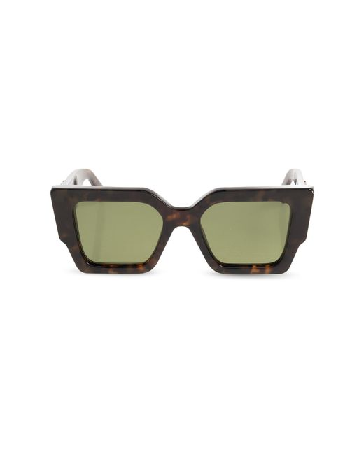 Off-White c/o Virgil Abloh Green Sunglasses
