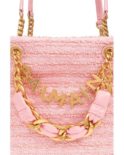 Balmain Pink 'Shopper' Bag