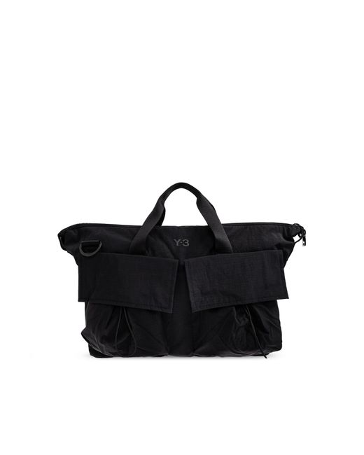 Y-3 Black 'Utility Messenger' Bag
