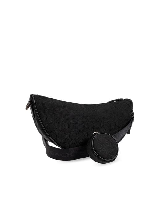 COACH Black Shoulder Bag for men