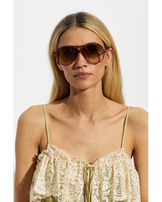 Chloé Natural Sunglasses