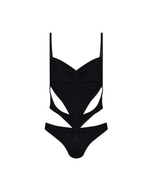 DSquared² Black One-Piece Swimsuit