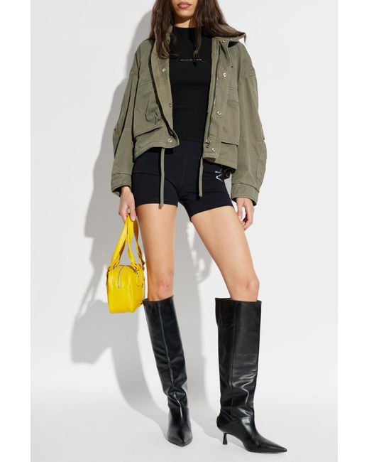Alexander Wang Black Jacket With Logo