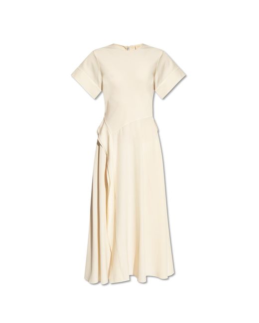 Ulla Johnson Natural ‘Cassia’ Asymmetrical Dress