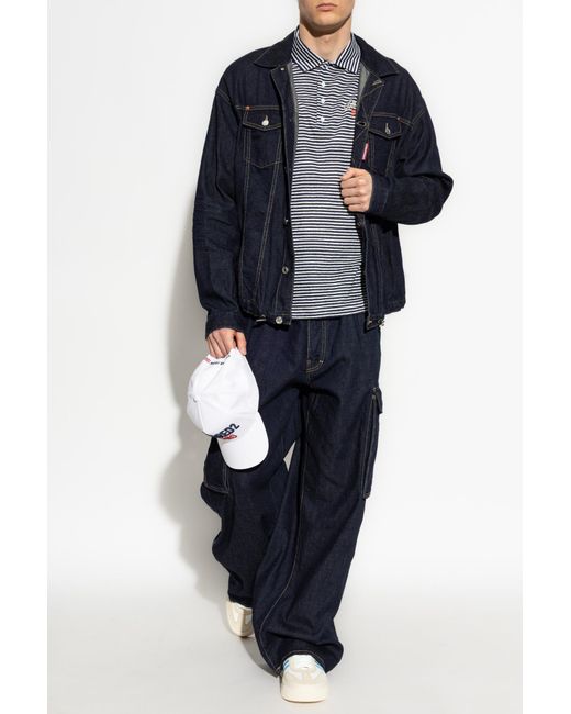 DSquared² Gray Polo Capsule 'Summer Lovers' for men