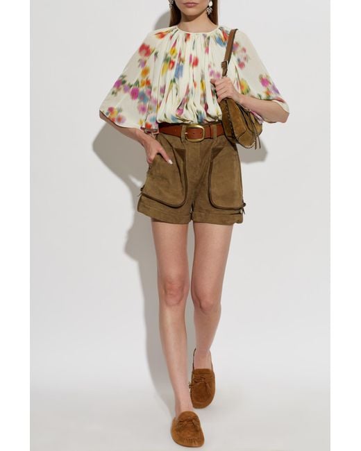 Isabel Marant White Top "Lara"