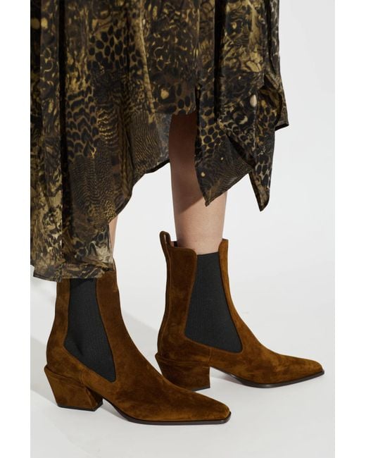 Paris Texas Brown 'Bettina 50' Heeled Ankle Boots