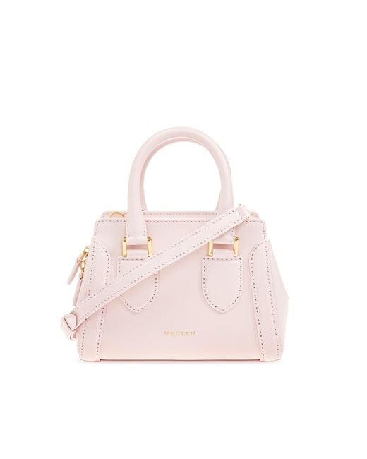 Alexander McQueen Blue Handbag "Birdee Mini"