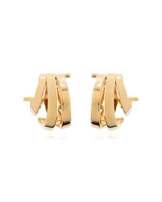 Ferragamo Natural Brass Clips