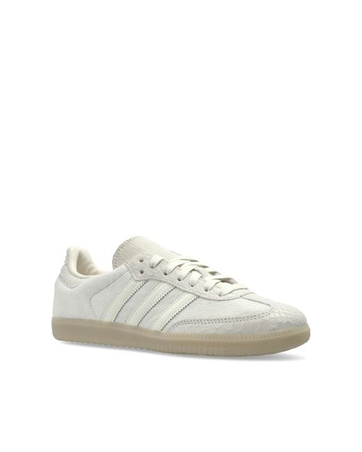 Adidas Originals White "Samba Og W" Sports Shoes for men