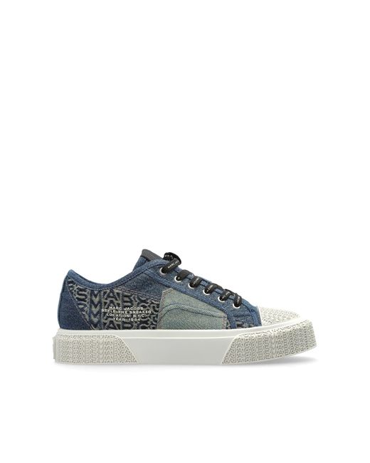 Marc Jacobs Blue Sports Shoes With Logo