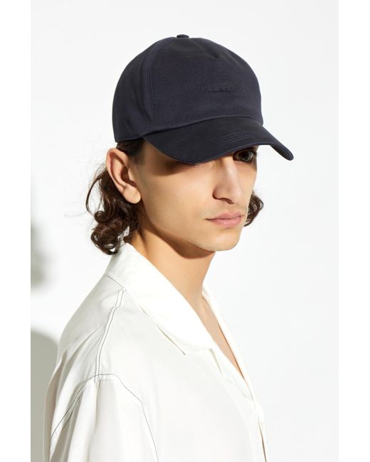 Paul & Shark Blue Cap With Logo for men