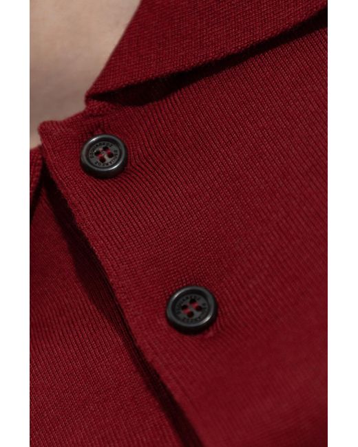 DSquared² Red Wool Sweater