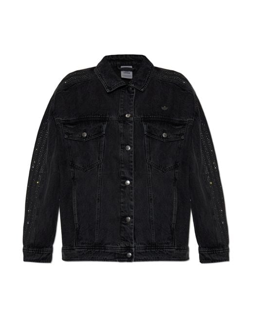 Adidas Originals Black Denim Jackets