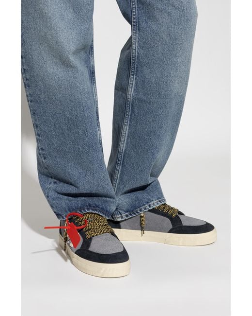Off-White c/o Virgil Abloh Red 'Vulc Low' Sports Shoes for men