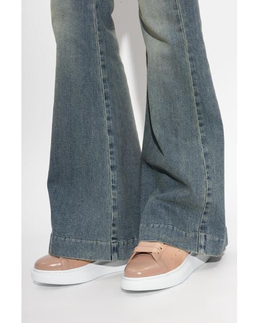 McQueen Pink 'Oversized' Sports Shoes