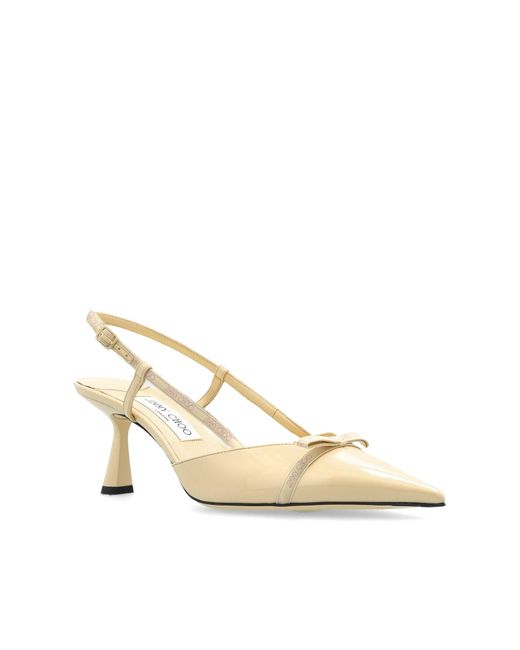Jimmy Choo Natural Heeled Shoes "Camila"