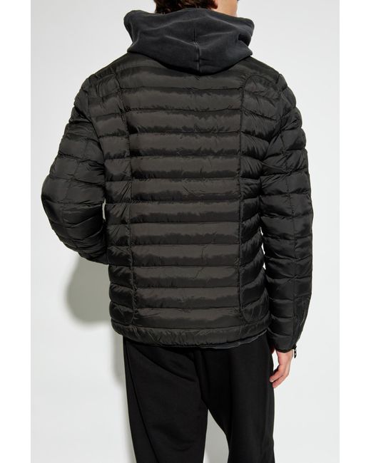 DIESEL Black Puffer for men