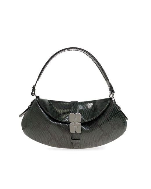 Ganni Black Shoulder Bag