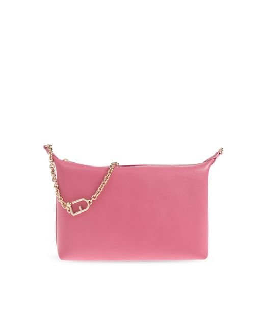 Furla Pink Shoulder Bag "Nuvola Small"