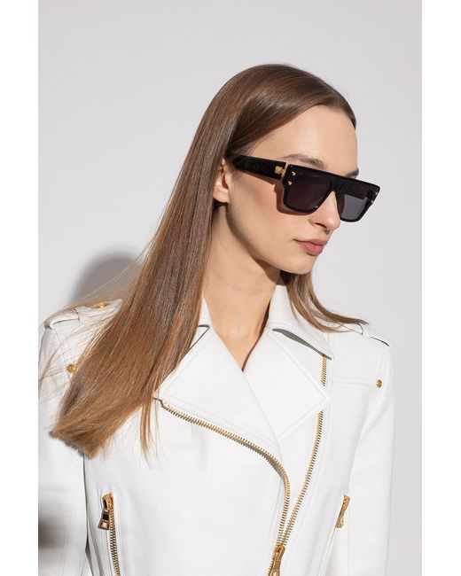 Balmain Gray 'Biii' Sunglasses