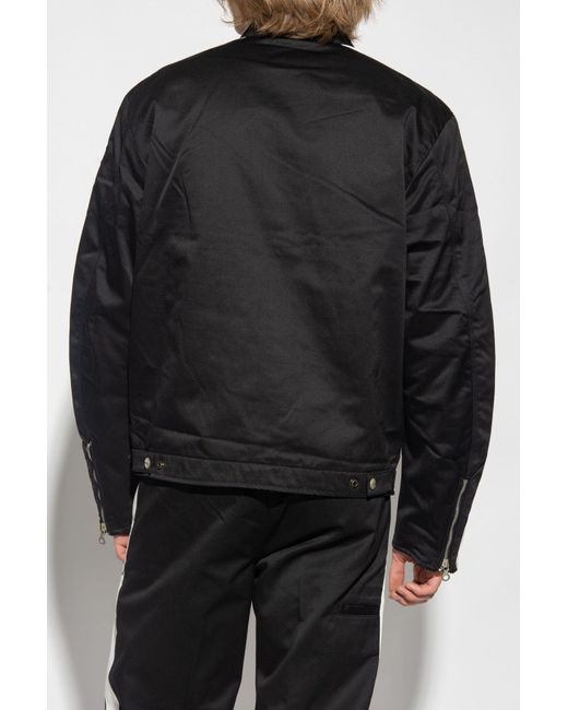 Diesel J-Beck ライダースジャケット Men's Biker jacket in padded cotton with bands | Multicolor