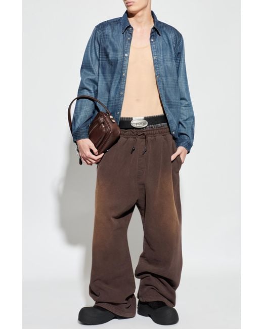 DIESEL Blue Shirt 'D-Simply-S13' for men