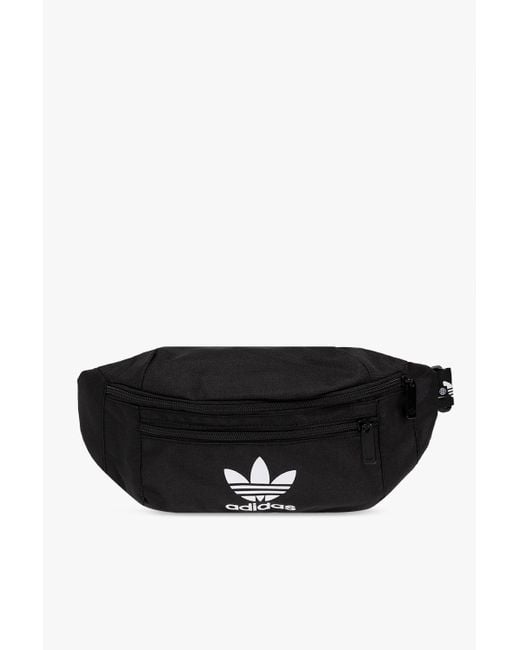 Adidas Originals Black Belt Bag With Logo