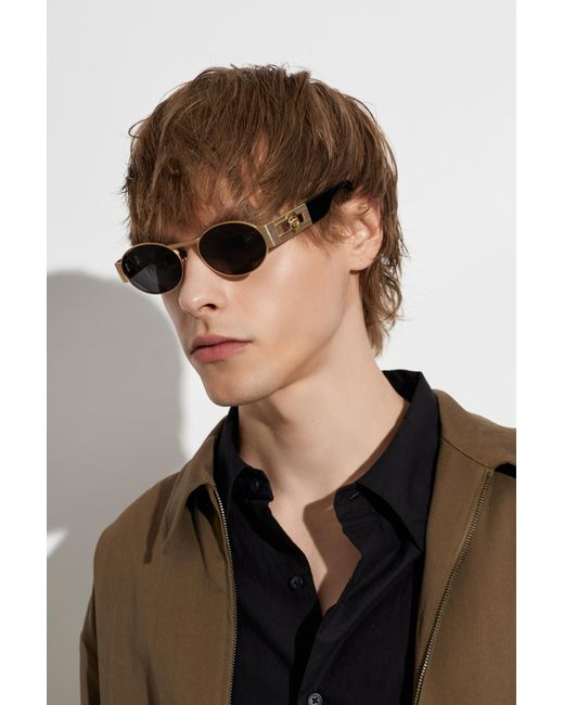 Versace Metallic Sunglasses for men