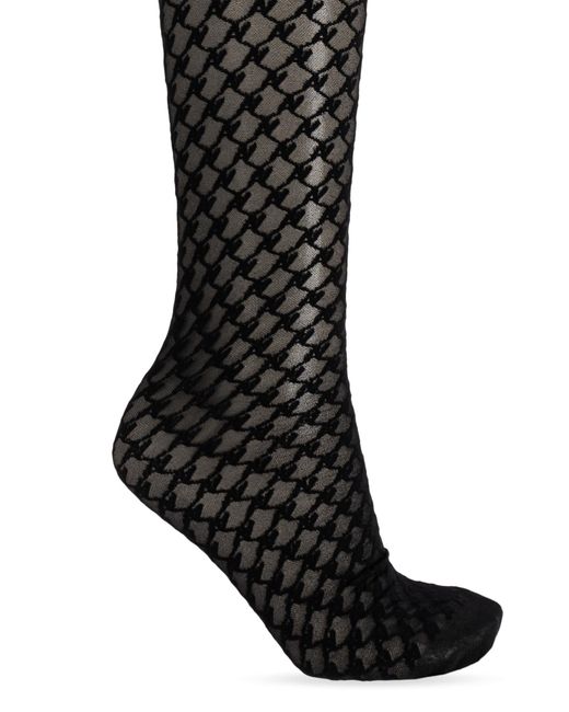AVAVAV Black Logo Tights