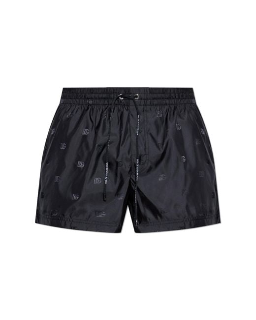 Dolce & Gabbana Blue Swim Shorts for men