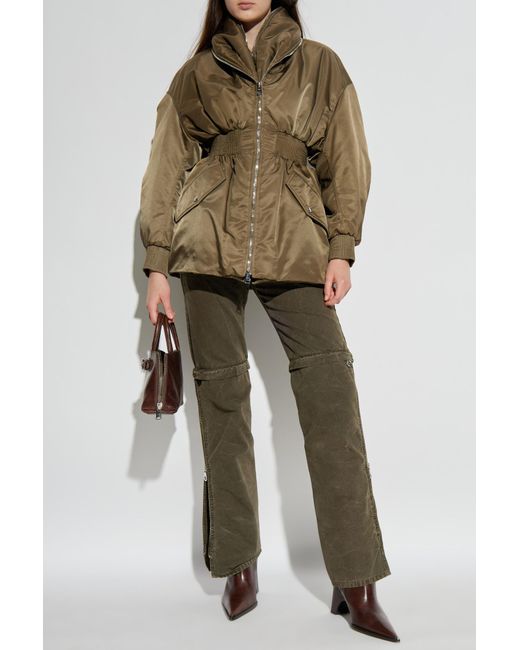 Givenchy Brown Insulated 'Bomber' Jacket
