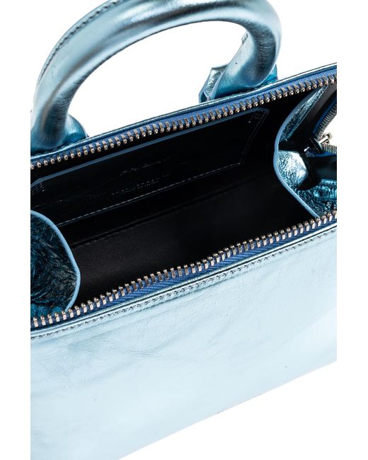 The Attico Blue Handbag `friday Mini`,