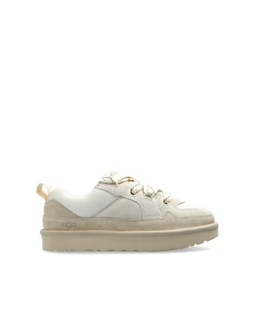 Ugg White Sports Shoes 'W Lo Lowmel'