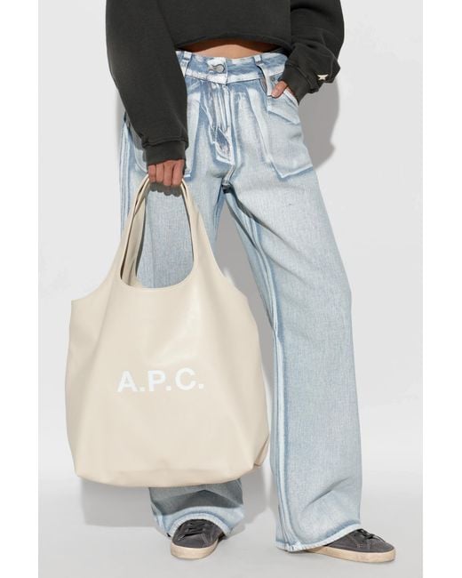 A.P.C. Natural Shopper Bag 'Ninon'