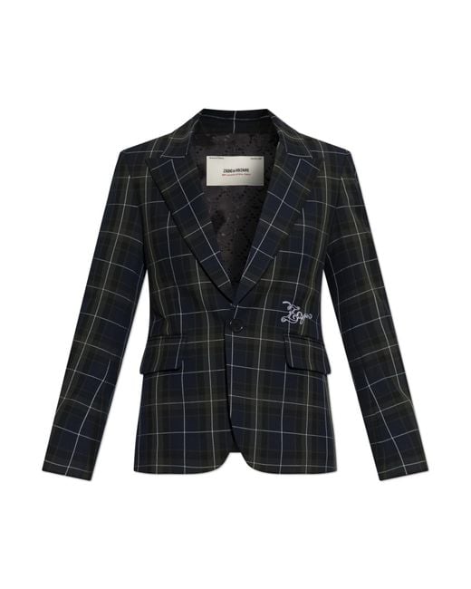 Zadig & Voltaire Black Blazer 'Vavy'