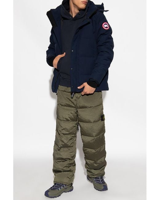 Canada Goose Blue 'Wyndham' Down Jacket for men