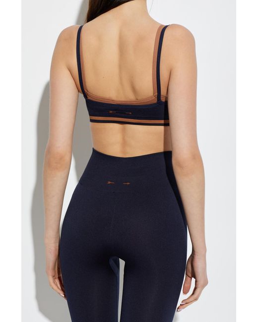 The Upside Blue "Form Seamless" Bra