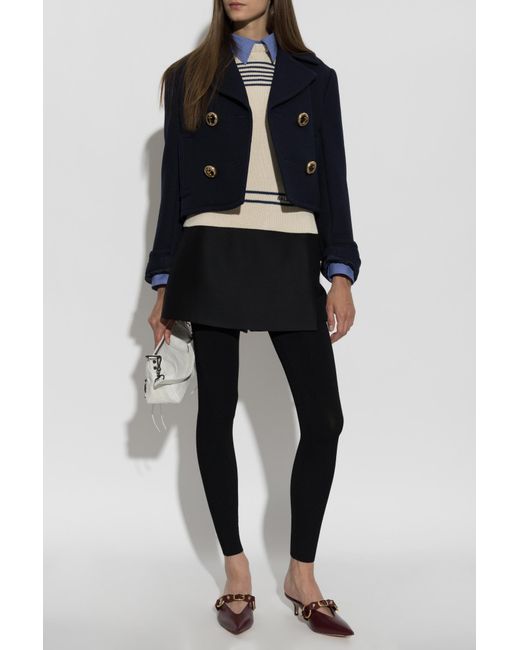 Balenciaga Blue Wool Blazer